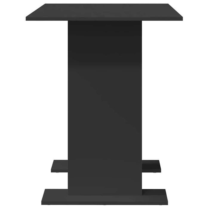 Masă de dining Negru 110 x 60 x 75 cm Lemn compozit - WALTI WALTI