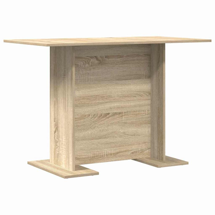 Masă de dining Stejar sonoma 110 x 60 x 75 cm Lemn compozit - WALTI WALTI