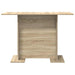 Masă de dining Stejar sonoma 110 x 60 x 75 cm Lemn compozit - WALTI WALTI