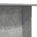 Masă de dining Gri beton 110 x 60 x 75 cm Lemn compozit - WALTI WALTI