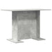 Masă de dining Gri beton 110 x 60 x 75 cm Lemn compozit - WALTI WALTI