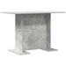 Masă de dining Gri beton 110 x 60 x 75 cm Lemn compozit - WALTI WALTI