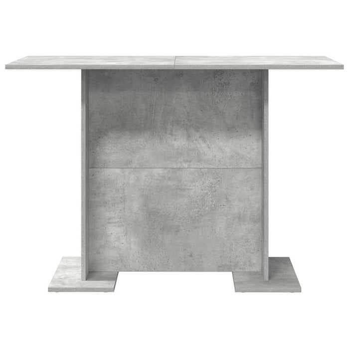 Masă de dining Gri beton 110 x 60 x 75 cm Lemn compozit - WALTI WALTI
