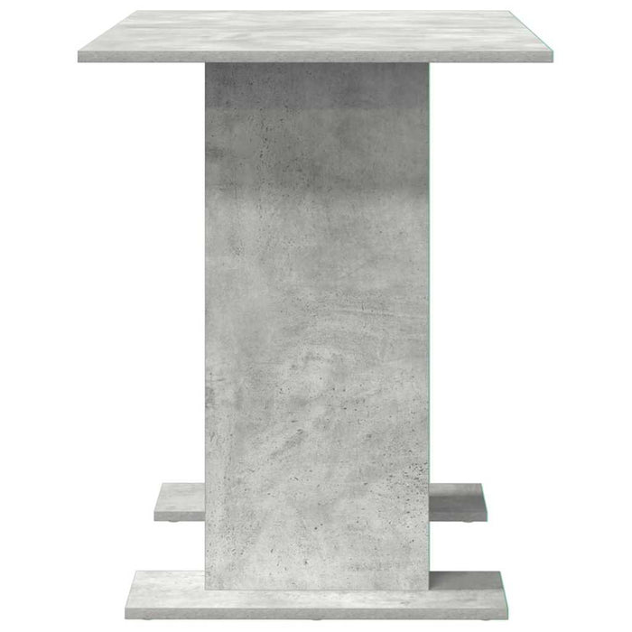 Masă de dining Gri beton 110 x 60 x 75 cm Lemn compozit - WALTI WALTI