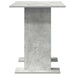 Masă de dining Gri beton 110 x 60 x 75 cm Lemn compozit - WALTI WALTI