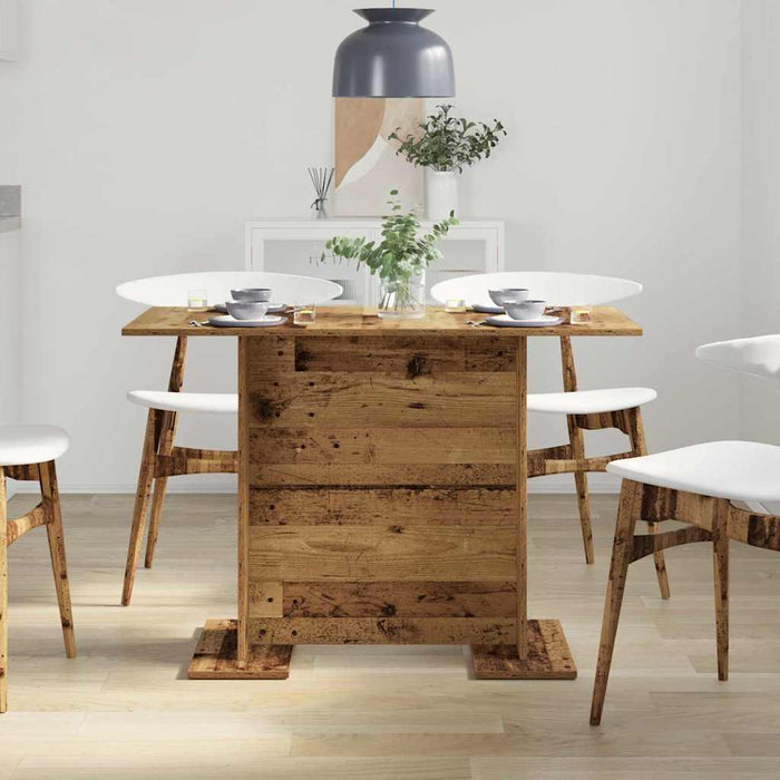 Masă de dining Lemn vechi 110 x 60 x 75 cm Lemn compozit - WALTI WALTI