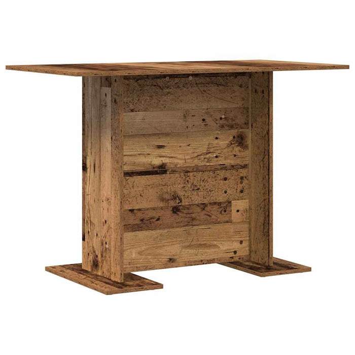 Masă de dining Lemn vechi 110 x 60 x 75 cm Lemn compozit - WALTI WALTI