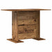 Masă de dining Lemn vechi 110 x 60 x 75 cm Lemn compozit - WALTI WALTI