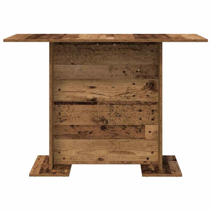 Masă de dining Lemn vechi 110 x 60 x 75 cm Lemn compozit - WALTI WALTI