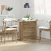 Masă de dining stejar artizanal 110 x 60 x 75 cm Lemn compozit - WALTI WALTI