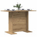 Masă de dining stejar artizanal 110 x 60 x 75 cm Lemn compozit - WALTI WALTI