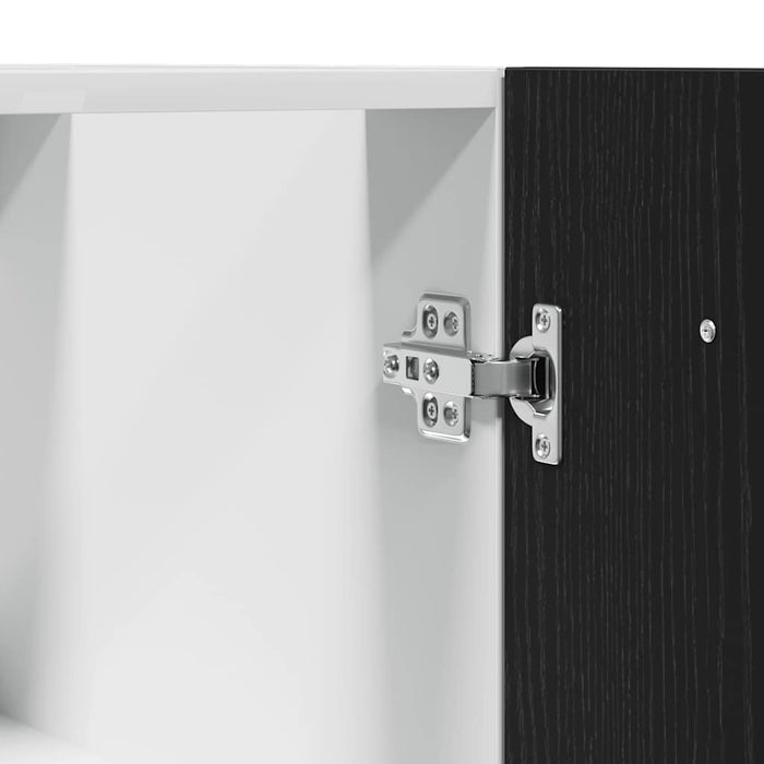 Dulap inferior, stejar negru, 60x46x81,5 cm, lemn prelucrat - WALTI WALTI