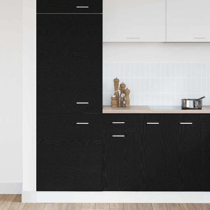 Dulap Inferior cu Sertar cu raft Stejar negru 30 x 46 x 81.5 cm - WALTI WALTI