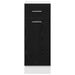 Dulap Inferior cu Sertar cu raft Stejar negru 30 x 46 x 81.5 cm - WALTI WALTI