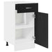 Dulap Inferior cu Sertar cu raft Stejar negru 40 x 46 x 81.5 cm - WALTI WALTI