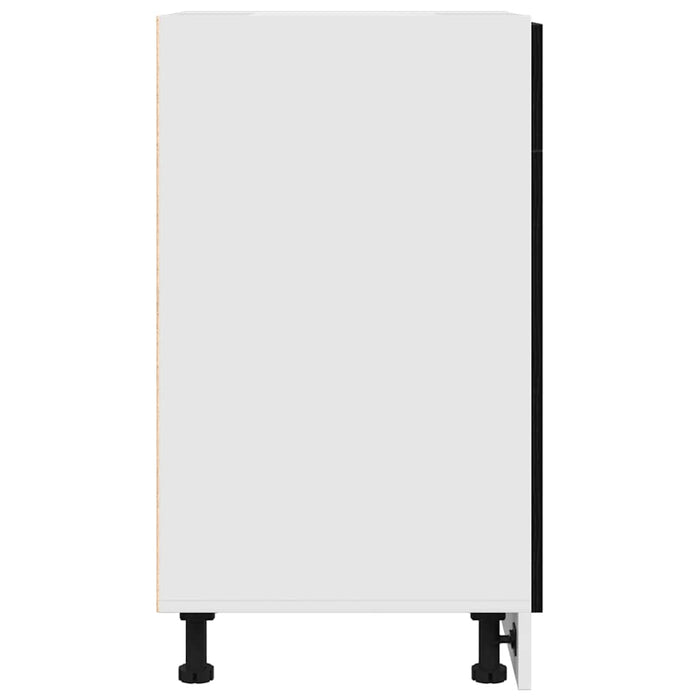 Dulap Inferior cu Sertar cu raft Stejar negru 40 x 46 x 81.5 cm - WALTI WALTI