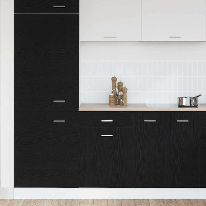 Dulap cu sertare Stejar negru 50 x 46 x 81.5 cm Lemn compozit - WALTI WALTI