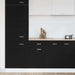 Dulap cu sertare Stejar negru 50 x 46 x 81.5 cm Lemn compozit - WALTI WALTI