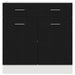 Dulap cu sertar cu sertar Riga Stejar negru 80 x 46 x 81.5 cm - WALTI WALTI