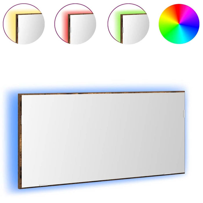 Oglindă pentru baie Maro 80 x 8.5 x 37 cm Lemn compozit - WALTI WALTI