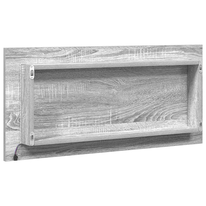 Oglindă pentru baie Gri închis sonoma 80 x 8.5 x 37 cm - WALTI WALTI