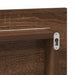 Oglindă pentru baie Stejar brun 80 x 8.5 x 37 cm Lemn compozit - WALTI WALTI