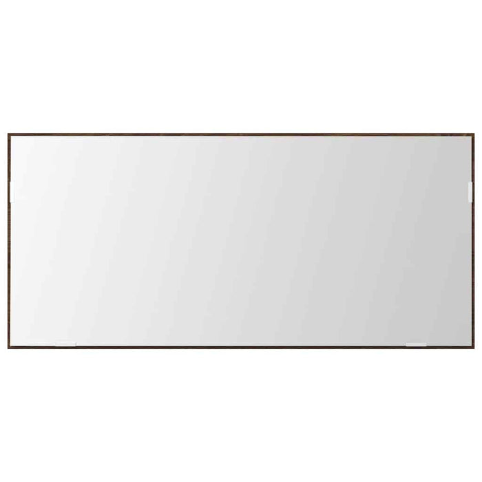 Oglindă pentru baie Stejar brun 80 x 8.5 x 37 cm Lemn compozit - WALTI WALTI