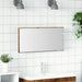 Oglindă pentru baie Lemn vechi 80 x 8.5 x 37 cm Lemn compozit - WALTI WALTI