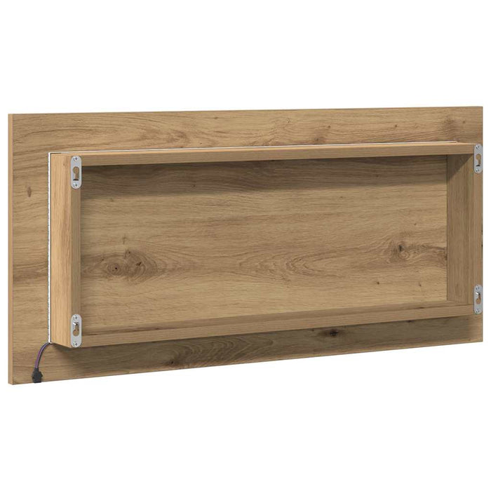 Oglindă pentru baie Pe perete stejar artizanal 80 x 8.5 x 37 cm - WALTI WALTI