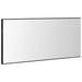 Oglindă pentru baie Stejar negru 80 x 8.5 x 37 cm Lemn compozit - WALTI WALTI
