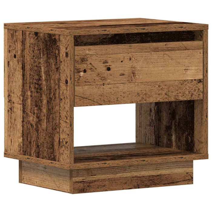 Noptieră cu sertar Lemn vechi 45 x 34 x 44 cm Lemn compozit - WALTI WALTI