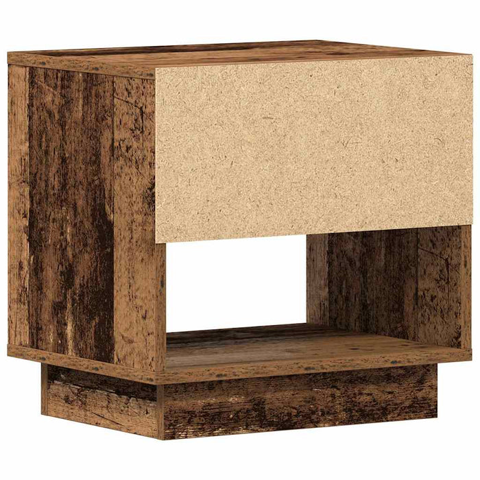 Noptieră cu sertar Lemn vechi 45 x 34 x 44 cm Lemn compozit - WALTI WALTI