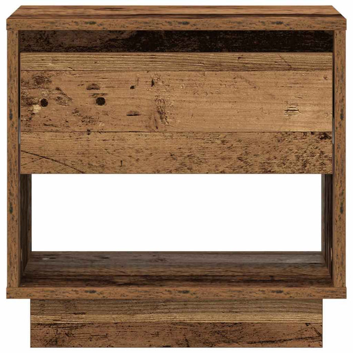 Noptieră cu sertar Lemn vechi 45 x 34 x 44 cm Lemn compozit - WALTI WALTI