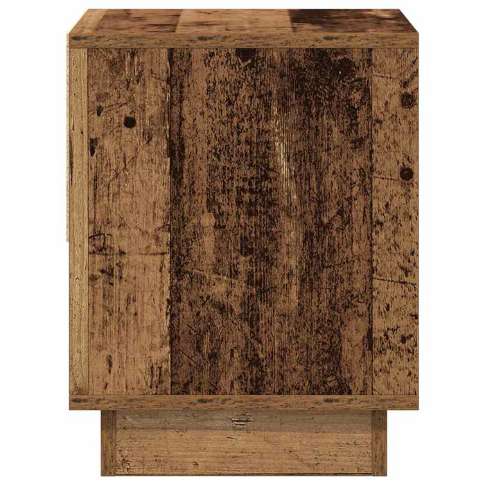 Noptieră 2 pcs Lemn vechi 45 x 34 x 44 cm Lemn compozit - WALTI WALTI