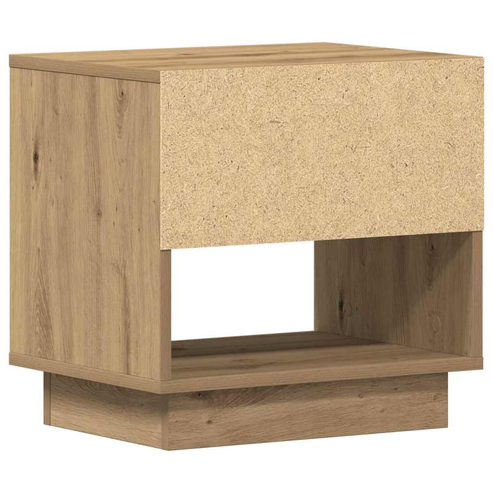 Noptieră Stejar Artizanal 45 x 34 x 44 cm Lemn compozit - WALTI WALTI
