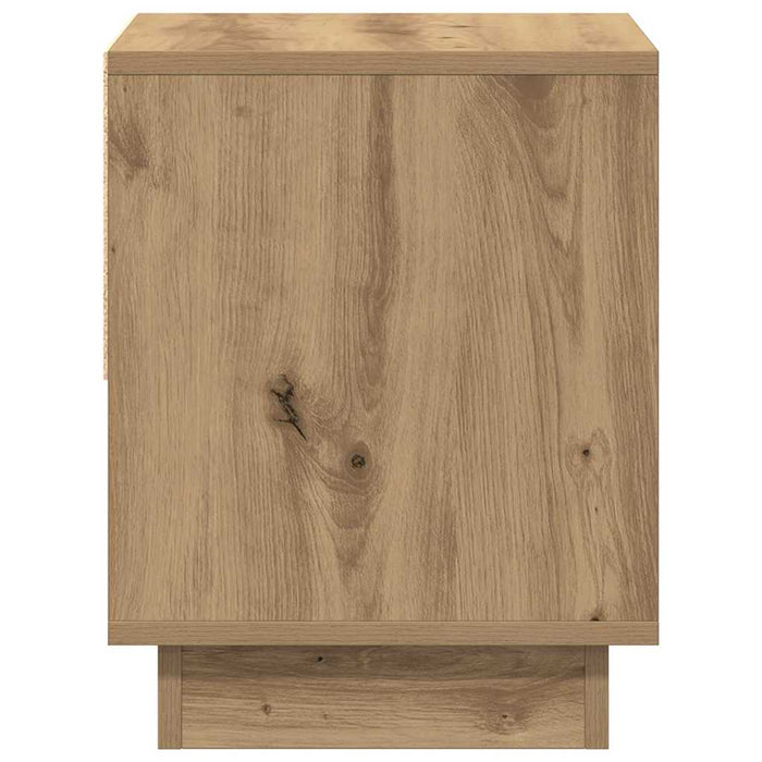 Noptieră Stejar Artizanal 45 x 34 x 44 cm Lemn compozit - WALTI WALTI