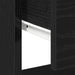 Noptieră 2 pcs Stejar Negru 45 x 34 x 44 cm Lemn compozit - WALTI WALTI