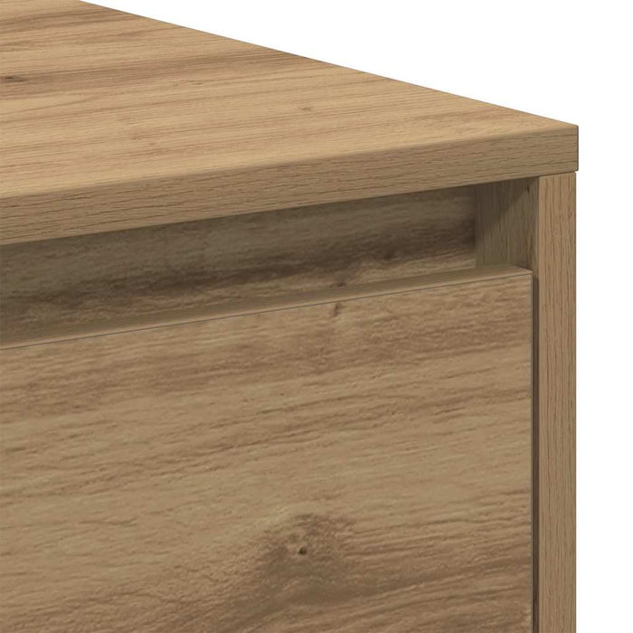 Dulap de noapte 2 pcs Stejar Artizanal 45 x 34 x 44,5 cm - WALTI WALTI