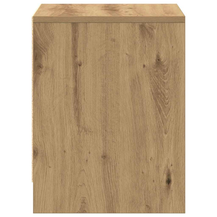 Dulap de noapte 2 pcs Stejar Artizanal 45 x 34 x 44,5 cm - WALTI WALTI