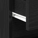 Dulap de noapte Stejar Negru 45 x 34 x 44,5 cm Lemn compozit - WALTI WALTI
