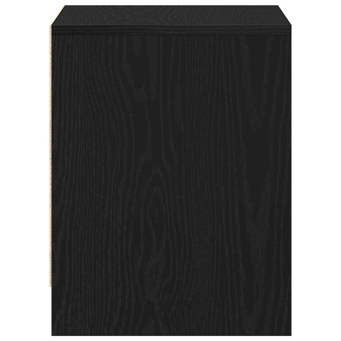 Dulap de noapte Stejar Negru 45 x 34 x 44,5 cm Lemn compozit - WALTI WALTI