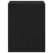 Dulap de noapte Stejar Negru 45 x 34 x 44,5 cm Lemn compozit - WALTI WALTI