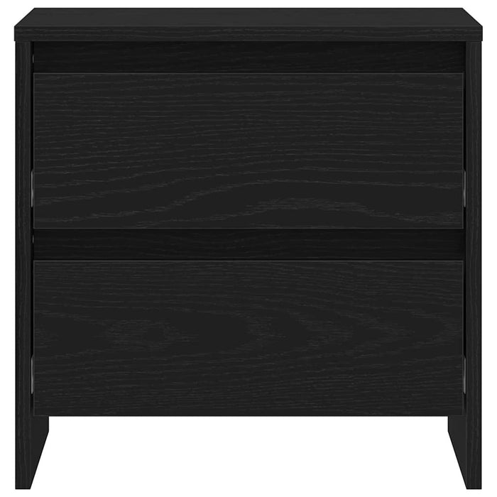 Dulap de noapte cu sertar 2 pcs Stejar Negru 45 x 34 x 44,5 cm - WALTI WALTI