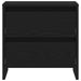 Dulap de noapte cu sertar 2 pcs Stejar Negru 45 x 34 x 44,5 cm - WALTI WALTI