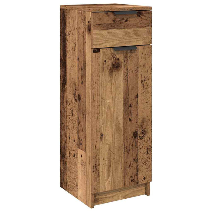 Dulap de Baie cu raft Lemn vechi 32 x 34 x 90 cm Lemn compozit - WALTI WALTI