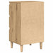 Dulap de noapte Stejar Artizanal 40 x 35 x 70 cm Lemn compozit - WALTI WALTI