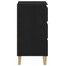 Dulap de noapte Stejar Negru 40 x 35 x 70 cm Lemn compozit - WALTI WALTI