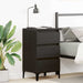 Dulap de noapte Stejar Negru 45 x 35 x 44 cm Lemn compozit - WALTI WALTI