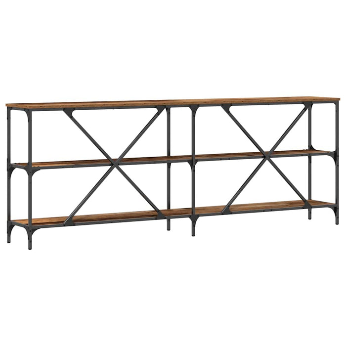 Masă de consolă cu raft Altele Lemn Vechi 180 x 30 x 75 cm - WALTI WALTI