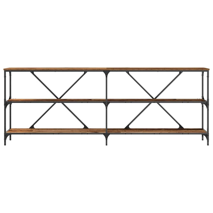 Masă de consolă cu raft Altele Lemn Vechi 180 x 30 x 75 cm - WALTI WALTI